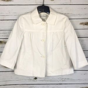 NWOT Banana Republic Off White Jacket Size XS